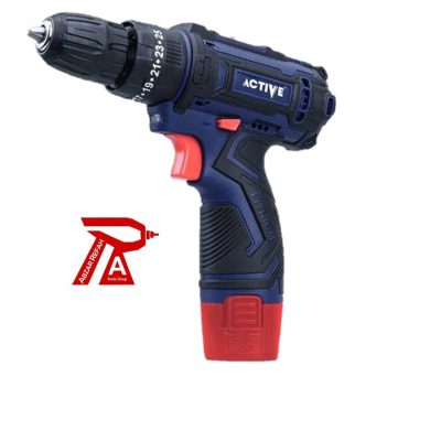 دریل پیچگوشتی چکشی شارژی 12 ولت اکتیو مدل AC-3222